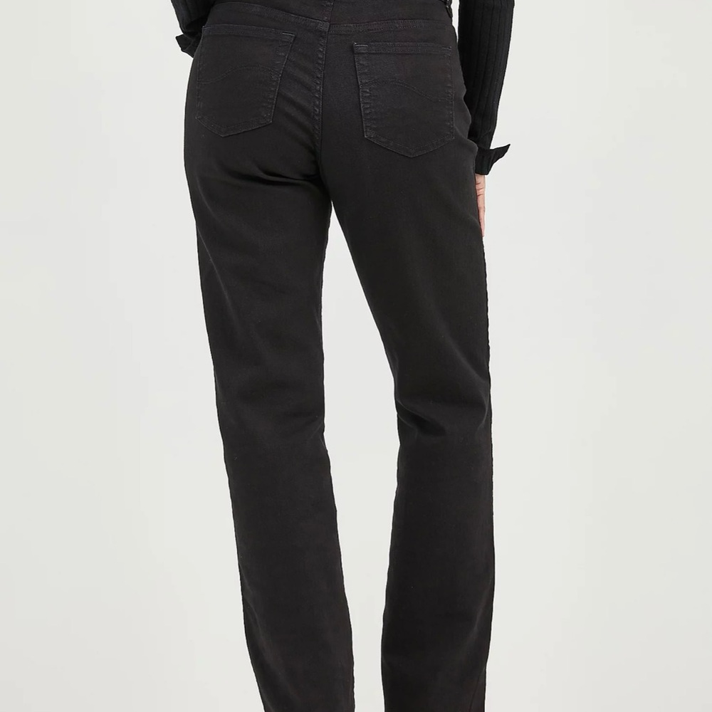 Lee Straight Leg Relaxed Waist Black denim Jeans size 12 Long 
Festival - Picture 6 of 11